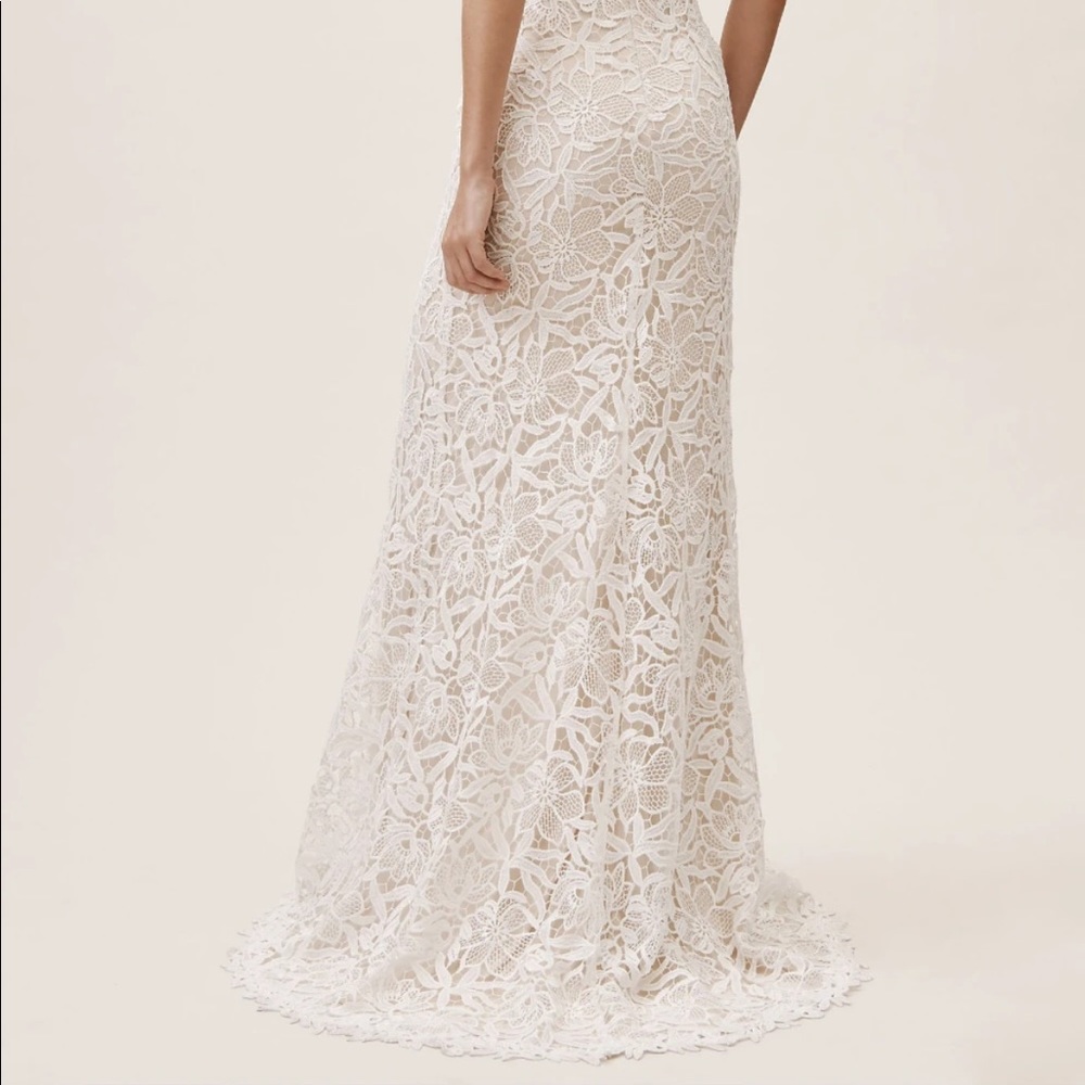 Tadashi Shoji Vista Wedding Dress (BHLDN), size 8 - Picture 7 of 8